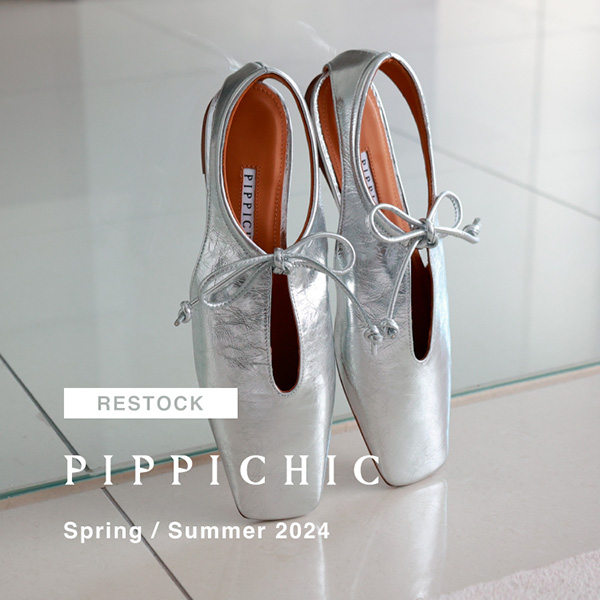 入荷後即完売した幻のアイテム！PIPPICHIC(ピッピシック) 1番人気の「AMBER COCO」シルバーカラーが数量限定で再入荷！